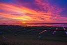 Afterglow over the Tümlau Bay